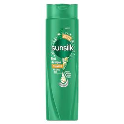 Sunsilk, Shampoo Ricci da Sogno, Shampoo per Capelli Ricci Definiti ed Elastici, Formula Active Fusion Arricchita con Olio di Macadamia, Elastina e Biotina per Visibilmente Capelli Sani, 250ml