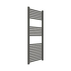 ERCOS Toallero de baño Dimensiones 500x1200 MM Radiador de cuarzo color mate, conexiones de 1/2" Suministrado con kit de montaje