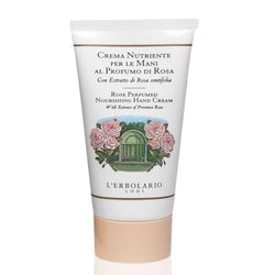 LErbolario Rose Perfumed Nourishing Hand Cream For Unisex 2.5 oz Cream