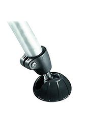 Manfrotto 204SCK3 Set Piedini in Gomma con Ventosa con Punta Retraibile, Attacco da 20.4 mm, Nero
