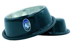 Only4fan S.r.l. PETBOWL18ATA, kommen, 18 cm, hond en kat, uniseks, volwassenen, zwart