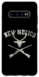 Carcasa para Galaxy S10+ Vintage New Mexico Deer Hunter Elk Hunter