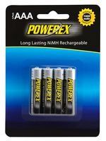Battery, High Cap Ni-MH AAA 1000 mAh 4PK MHR-AAA1000 by Powerex