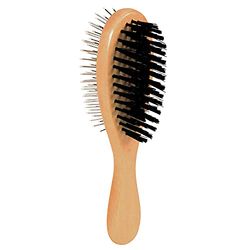 Wooden brush, double sided, 5  22 cm