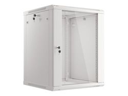 LANBERG Wall-Mounted Rack 19" DEMOUNTED Flat Pack 15U / 600 x 600 mm Grey