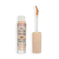 Makeup Revolution, IRL Filter Finish Concealer, Medium till full opacitet, C8.5, 6 g