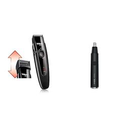 Valera X-Cut 642.02 Regolabarba Professionale + Trimmy 624.02 Rifinitore di Precisione Peli Naso e Orecchie