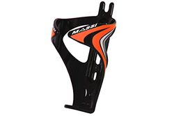 Massi Fiber flessenhouder voor fiets, sport en outdoor, oranje, standaard
