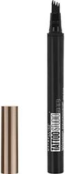 Maybelline New York Tatoo Brow - Matita per sopracciglia 110 Soft Brown, confezione da 3 (3 x 1 g)