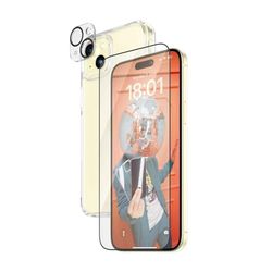 PanzerGlass - Apple iPhone 15 Plus 6.7 Ultra Wide Fit Bundle Picture Perfect + Hardcase met D30