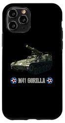Artiglieria americana M41 Gorilla della Seconda Guerra Custodia per iPhone 11 Pro