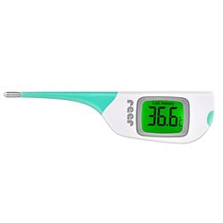 Reer 98030 ColourTemp Thermomètre numérique pour bébé avec grand écran et marchandise de Fiber Multicolore
