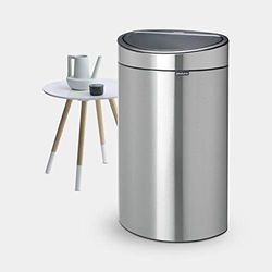 Brabantia Touch Bin - caixote do lixo, 40 litros, aço mate