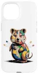 Collage Newspaper Art Quokka Quokkas Case for iPhone 15