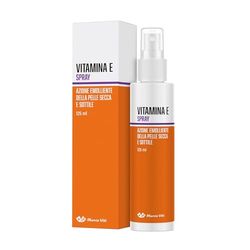 Marco Viti - Vitamina E Olio Spray, 125 ml, Azione Rigenerante e Antiossidante, Protezione per Pelle Secca e Sensibile, Olio per Massaggi e Smagliature, Idratante e Nutriente, Facile Applicazione