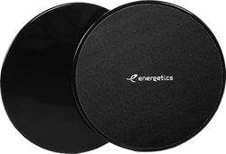 ENERGETICS Fitness Equipment-420128 Equipo De Entrenamiento, Adultos Unisex, Black/Grey, One Size