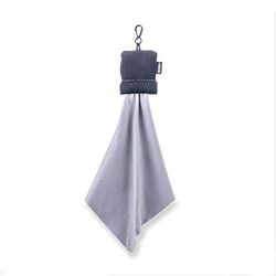 Carson Stuff-It Pro Microfiber Lens Cloth Cleaning System, Black (SN-80BKAM), Pro (Larger Version)
