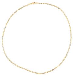 Collana uomo in oro giallo e bianco 18 kt COL-9