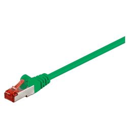 Goobay CAT 6-100 SSTP PIMF Green 1m 1m Green networking cable - Networking Cables (1 m, Green)
