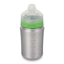 Klean Kanteen 1000277 butelka dla dzieci, 266 ml, srebrny matowy