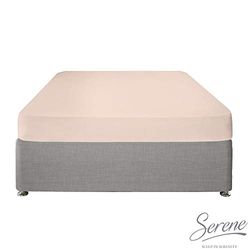 Serene Easy Care 32 cm djupt anpassat lakan Single Rouge