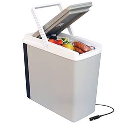 Koolatron 17 L Portable Cool Box - 12 V Electric Fridge For Car, Camping, Travel, Insulated Hard Sided Refrigerator For Vehicle, Boat, Truck, Warming & Cooling, 220 v compatible