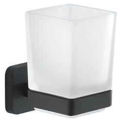 Gedy Tonga Toothbrush Holder Matte Black