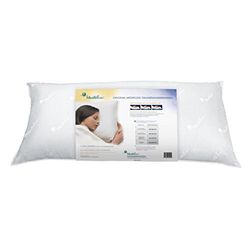 Mediflow Cuscino Ad Acqua Con Piuma Original Premium Down NOMITE Bianco 40 x 80 cm