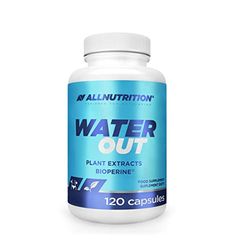 ALLNUTRITION Water Out Food Supplement to Remove Excess Water - Natural detoxification and Weight Loss with Plant extracts Bioperine 120 Capsules