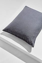 Pastill, Funda Almohada Frank, 100% Lino, Color: Gris, 90 x 70 cm