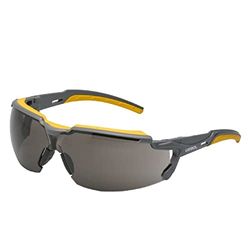 Gebol Occhiali protettivi Ultralight colorati | Sweat Bar proteggono dal sudore | Imbottitura nella zona del naso e della stiratura | per uomo e donna | taglia universale | nero, giallo | 1 pezzo