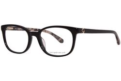 KATE SPADE Luella solglasögon för kvinnor, svart, 51, svart