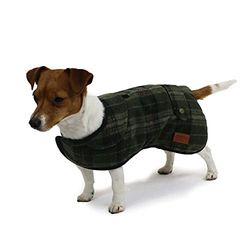 Ancol Heritage - Cappotto verde a quadretti, 60 cm, 0,2 kg