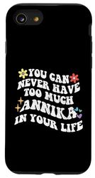 Retro Groovy non puoi mai avere troppa Annika nella tua vita Custodia per iPhone SE (2020) / 7 / 8