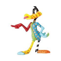 Looney Tunes by Romero Britto - Figura decorativa de pato Lucas