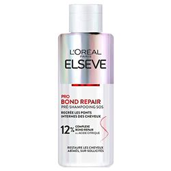 L'Oréal Paris - Pre-Shampoo SOS - Trattamento riparatore - Tutti i tipi di capelli danneggiati - complesso con acido citrico - Protocollo di cura dei capelli - Elseve Pro Bond Repair - 200 ml