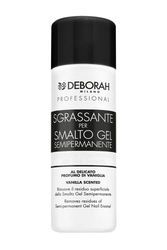 Deborah Milano - Sgrassante per Smalto Semipermanente con Olio di Argan, Effetto Rinforzante e Protettivo, Elimina lo Smalto in Eccesso sull'Unghia, 120 ml