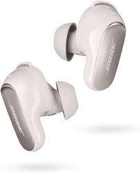 Bose QuietComfort Ultra bezprzewodowe słuchawki douszne Bluetooth, wireless z redukcją szumów, dźwiękiem przestrzennym i światowej klasy systemem redukcji hałasu, Biały