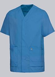 BP 1765-241-0116-Mn - Sacco nanna unisex, super leggero, 49% cotone, 48% poliestere, 3% elastolefina, azzurro, taglia M