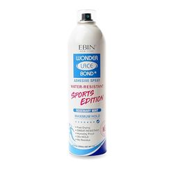 EBIN New York Wonder Lace Bond Adhesive Spray Sports Edition 420ml - Maximum Hold, Sweat & Water-Resistant Lace Glue, Quick-Drying, Long-Lasting & Spray for Lace Wigs, Extensions, & Frontals