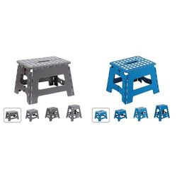 ARREGUI TB-022-G Taburete Plegable Cocina o Baño| Escalera Plegable Pequeña & TB-022-A Taburete Plegable Cocina o Baño| Escalera Pequeña | Taburete Infantil | Banqueta