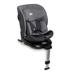 Kinderkraft I-360 I-SIZE 40-150 cm Autostoeltje 0-36 kg, 360 draaien, met Isofix, afstelbare hoofdsteun 12 verstelniveaus, Eenvoudig te reinigen, Groep 0/1/2/3, tot 12 jaar, grijs