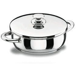 Lacor 40632 Plat Rond Vitrocor 32 cm, Argenté