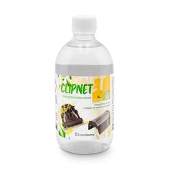 ErrecHome ClipNet Limpiador de cabezales de afeitado, compatible con todas las marcas de afeitadoras y cartuchos de limpieza, también se puede utilizar para recargas de cartuchos, Bote de 500 ml