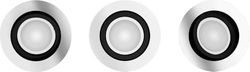 Philips Hue Smart infälld spot Milliskin Hue recessed rund aluminium 1x5W