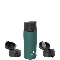 Super Sparrow Water Bottle Stainless Steel 18/8 - Travel Mug - 350ml - Insulated Metal Water Bottle - BPA Free - Leakproof Drinks Bottle