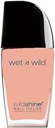 Wet n Wild, Wild Shine Nail Color, Nail Polish with No Formaldehyd, Toluene and Phthalates, Long-lasting and Quick-drying Formula, Tickled Pink