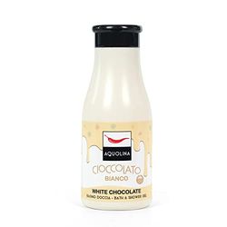 Aquolina Żel pod prysznic biała czekolada. Kremowa, lekka kąpiel piankowa, szybko się wchłania, 250 ml