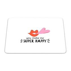 Bonamaison, Rectangle Pop Art Digital Printed Mouse Pad, Non-Slip Base, for Office and Home, Size: 22 x 18 cm