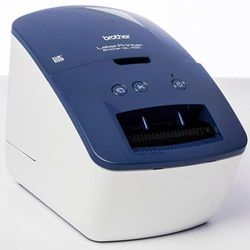 Brother PT QL600B Etichettatrici blu QL600BXX1 USB/Mono